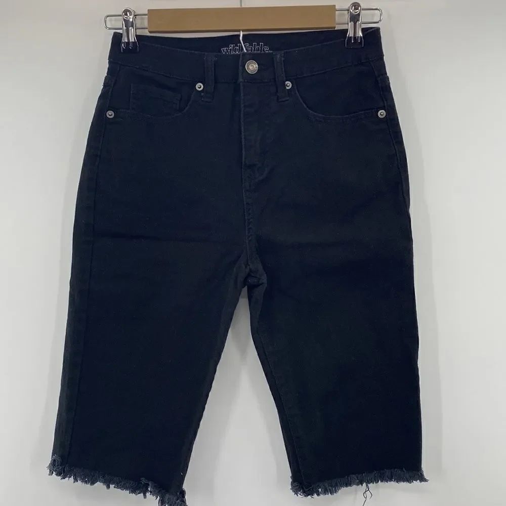 3For$20 Wild Fable Black Shorts size 4